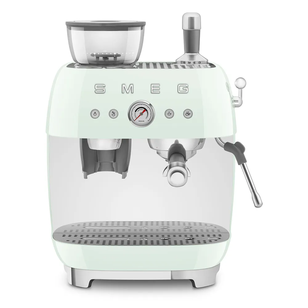 Smeg 50's Style EGF03PGEU - espressomaskin, Gr&ouml;n