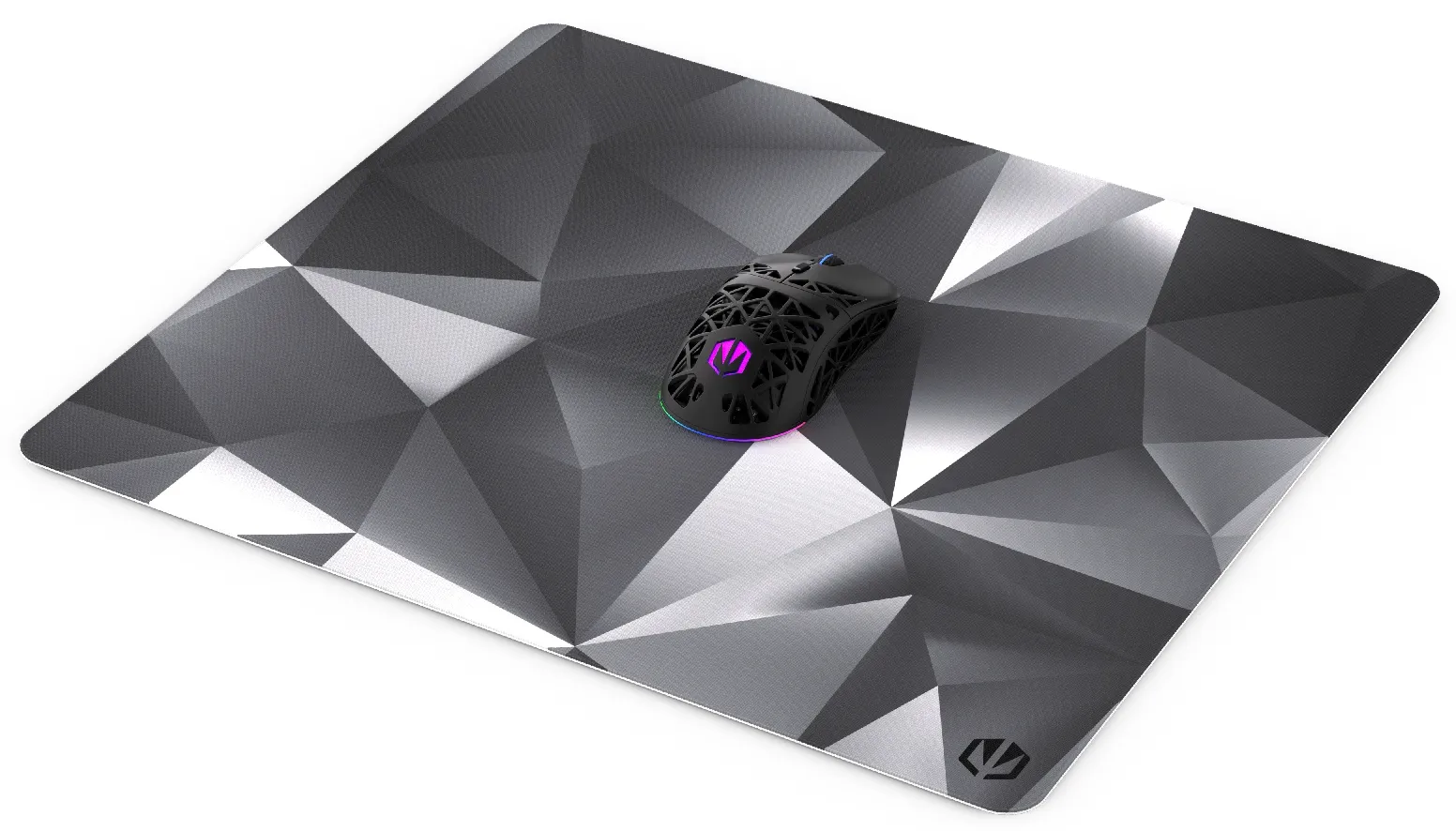 Endorfy Crystal L - gaming mousepad, Black, 450x400mm