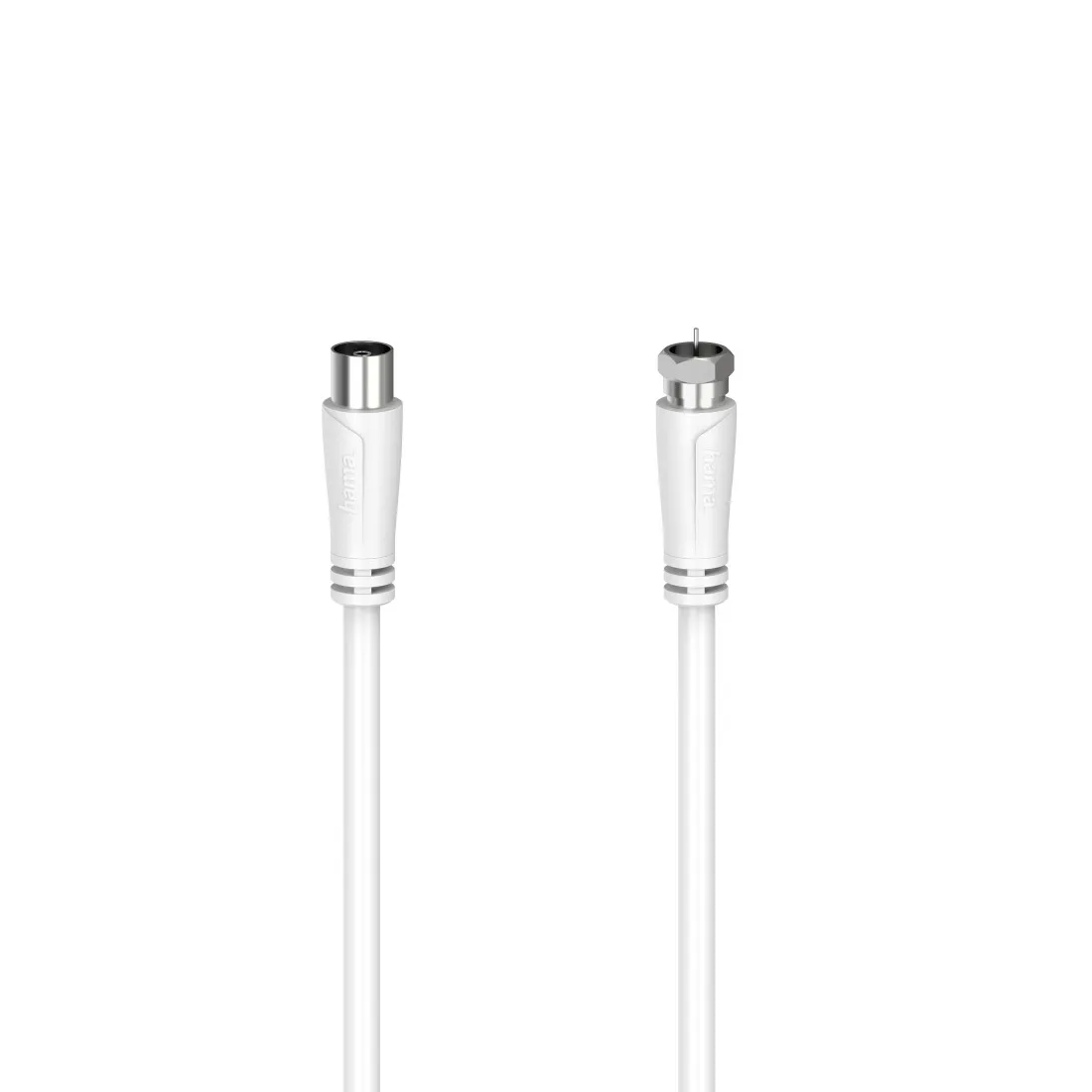 HAMA Antenna Cable SAT 90dB F-Coax White 3.0m