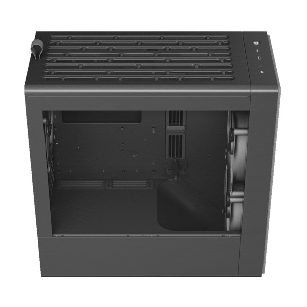 HAVN BF 360 Flow Midi-Tower Case with window, Black