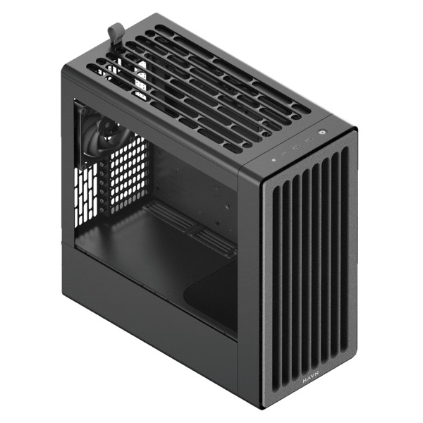 HAVN BF 360 Flow Midi-Tower Case with window, Black