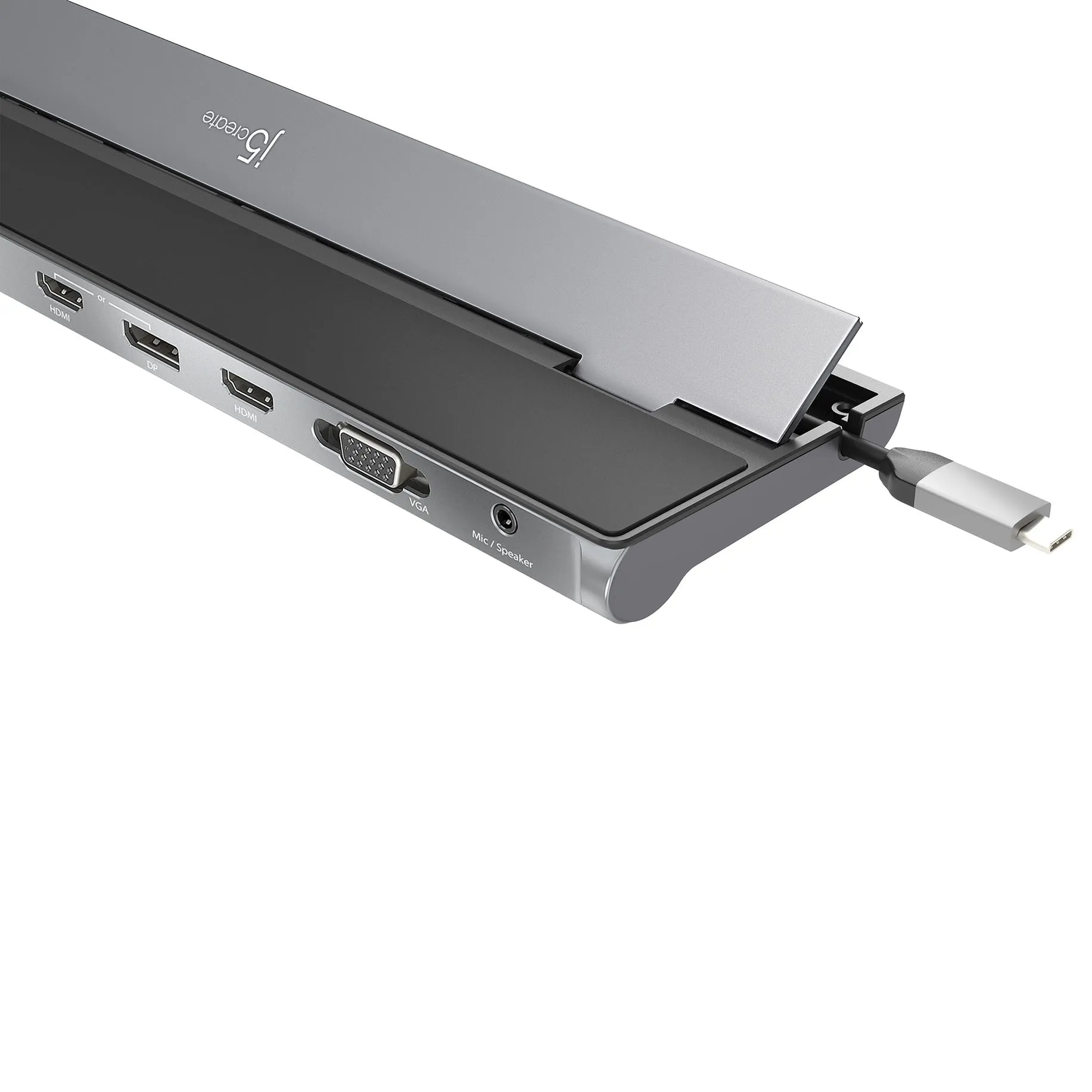J5 Create USB-C TRIPLE DISPLAY DOCKING - STATION WITH 100W PD ADAPTER - E