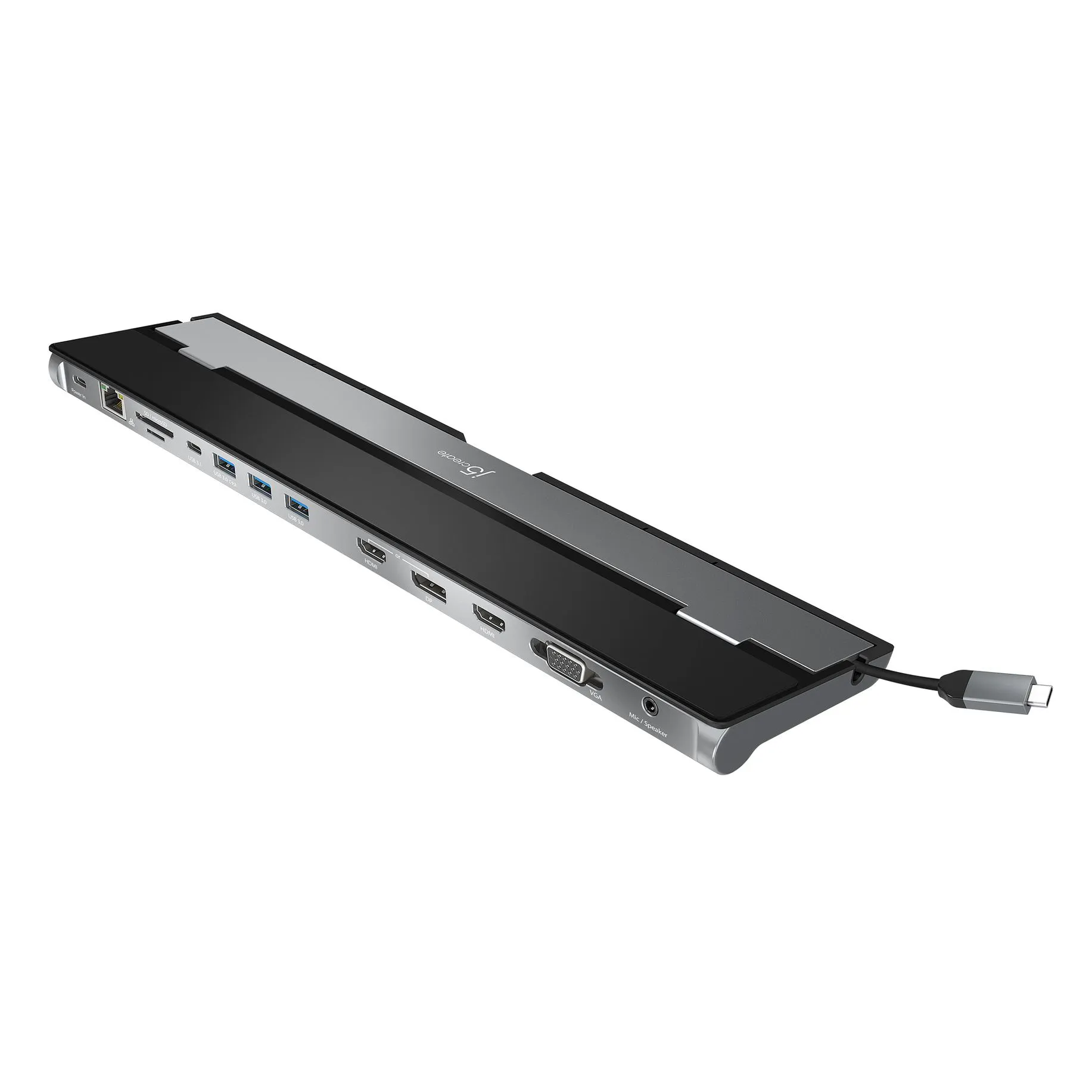 J5 Create USB-C TRIPLE DISPLAY DOCKING - STATION WITH 100W PD ADAPTER - E