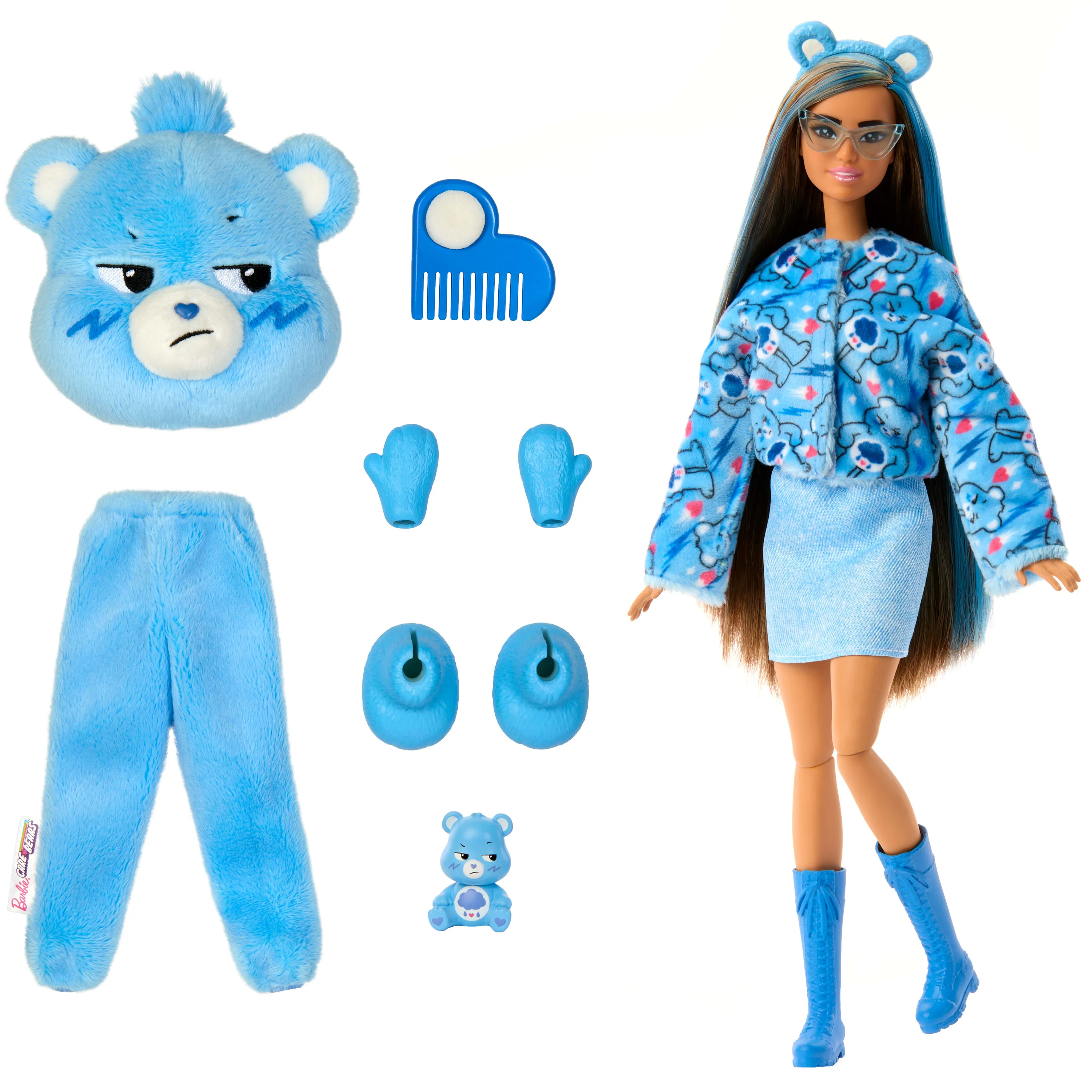 Mattel Barbie Cutie Reveal Care Bears Series - Growling Bear