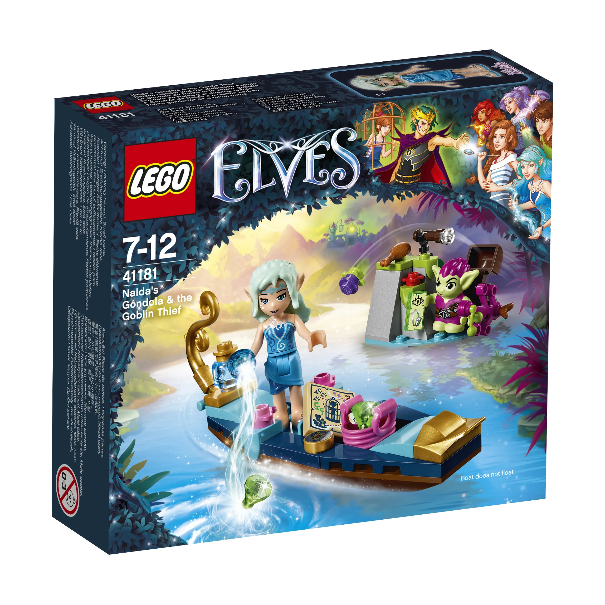 Lego Elves - Naida's Gondola &amp; the Goblin Thief