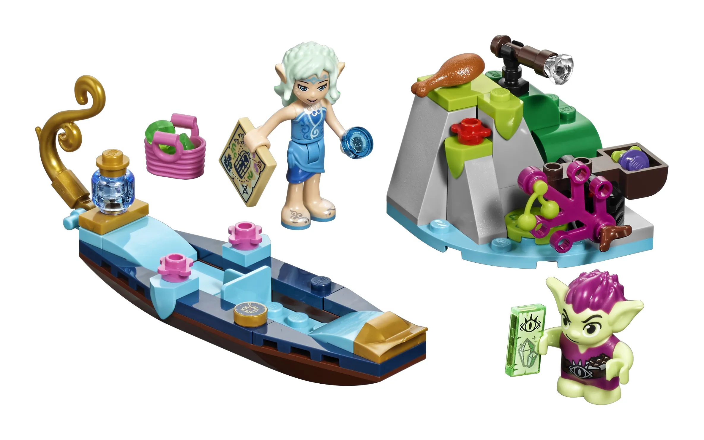 Lego Elves - Naida's Gondola &amp; the Goblin Thief
