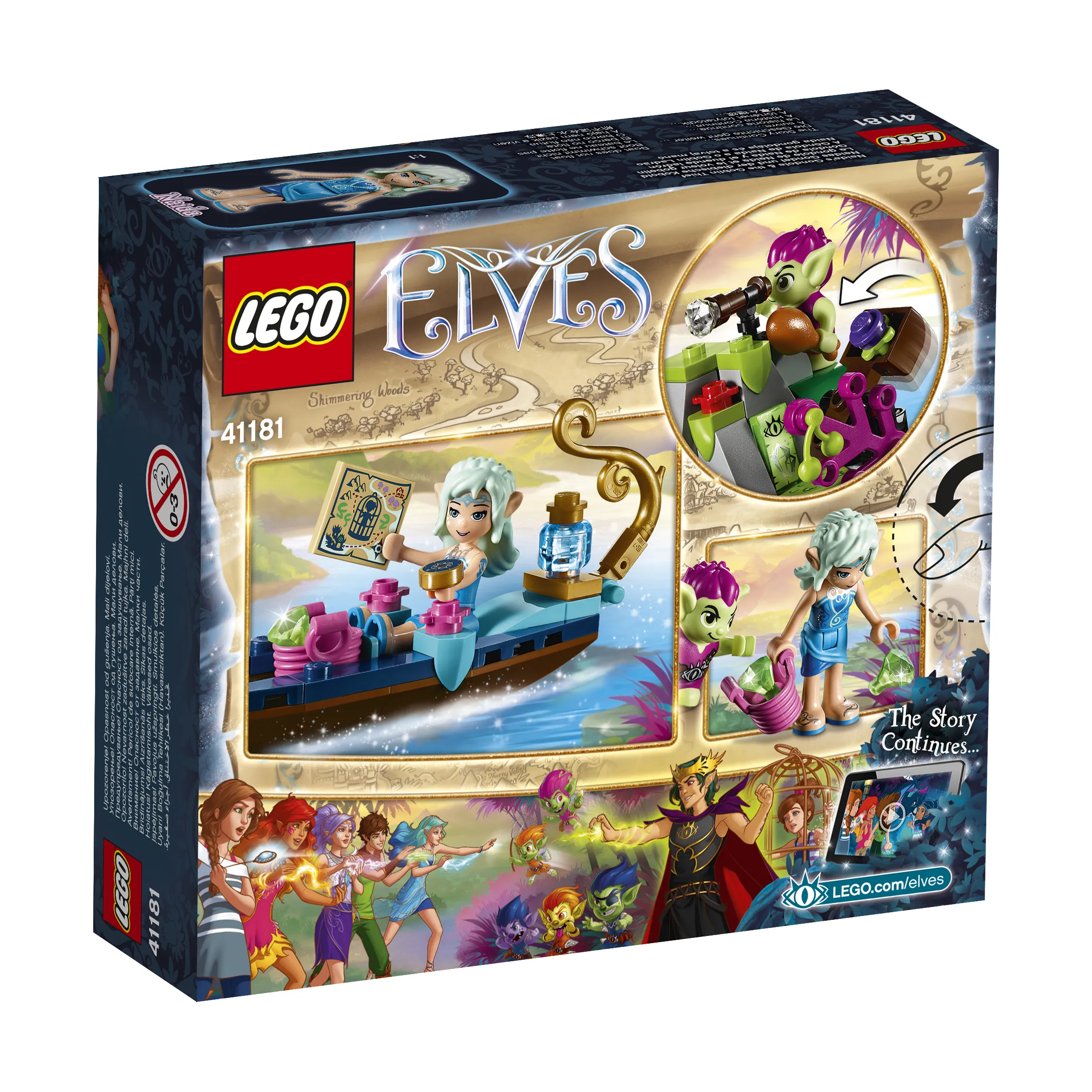 Lego Elves - Naida's Gondola &amp; the Goblin Thief