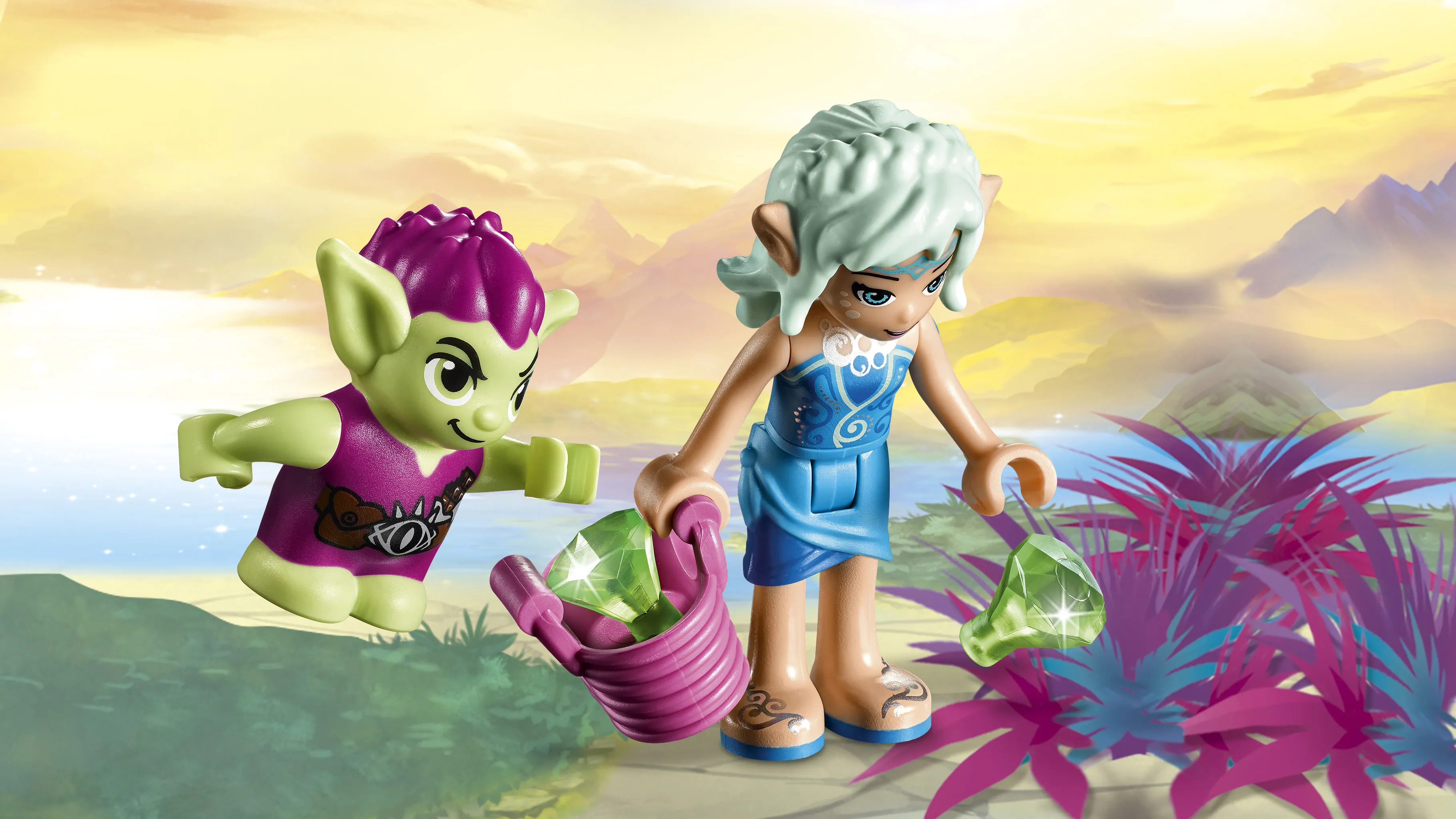 Lego Elves - Naida's Gondola &amp; the Goblin Thief