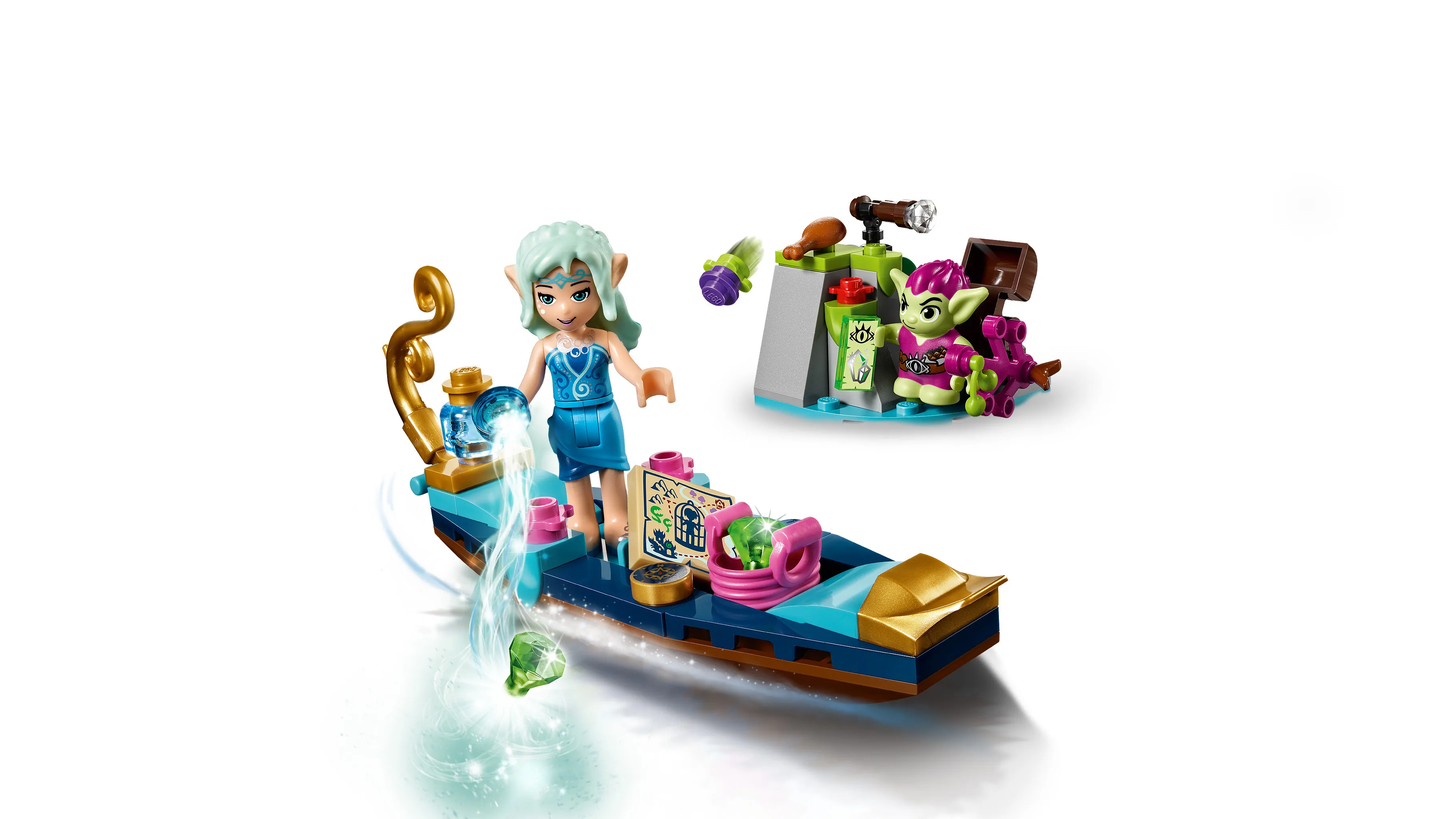 Lego Elves - Naida's Gondola &amp; the Goblin Thief