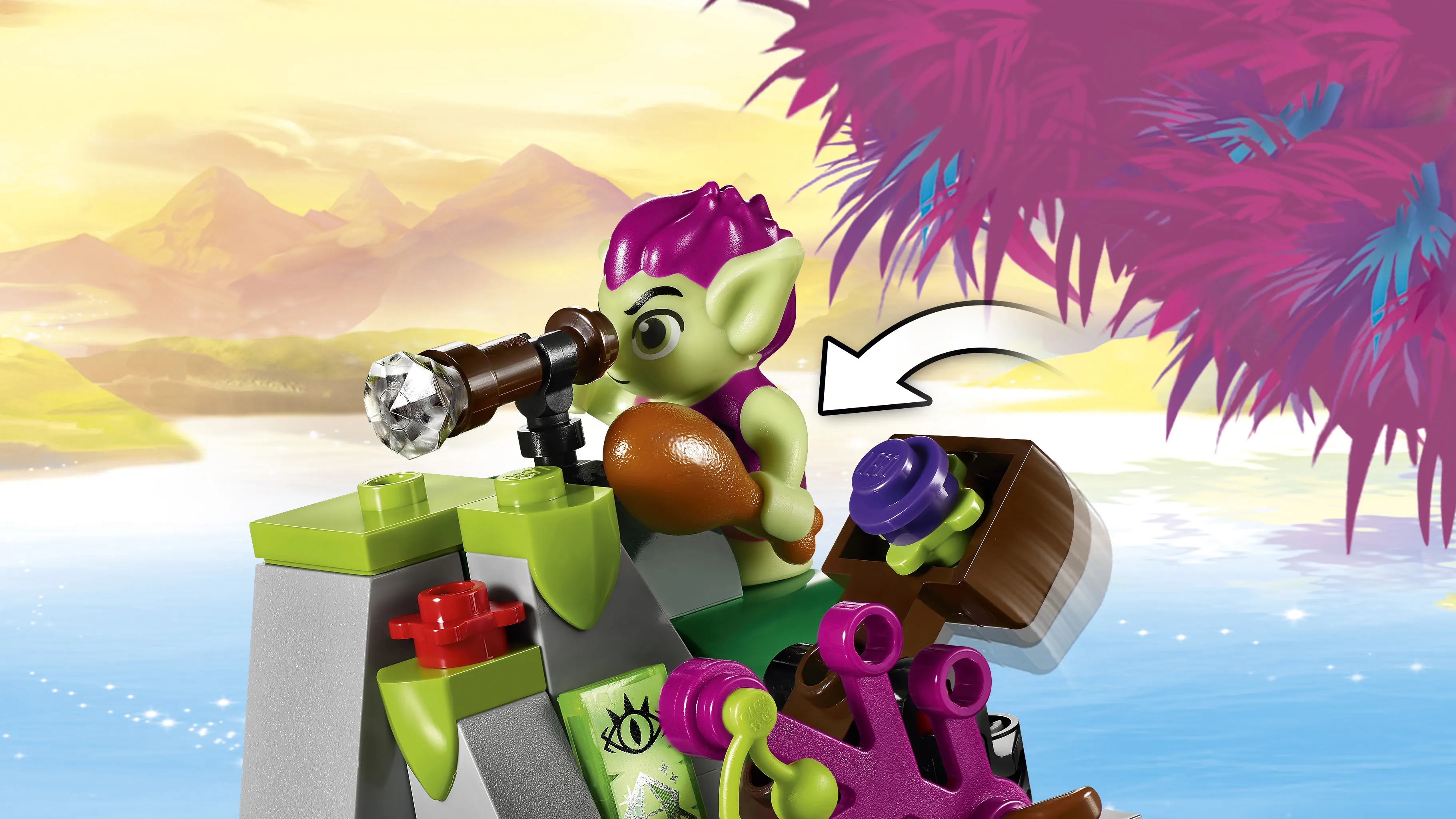 Lego Elves - Naida's Gondola &amp; the Goblin Thief