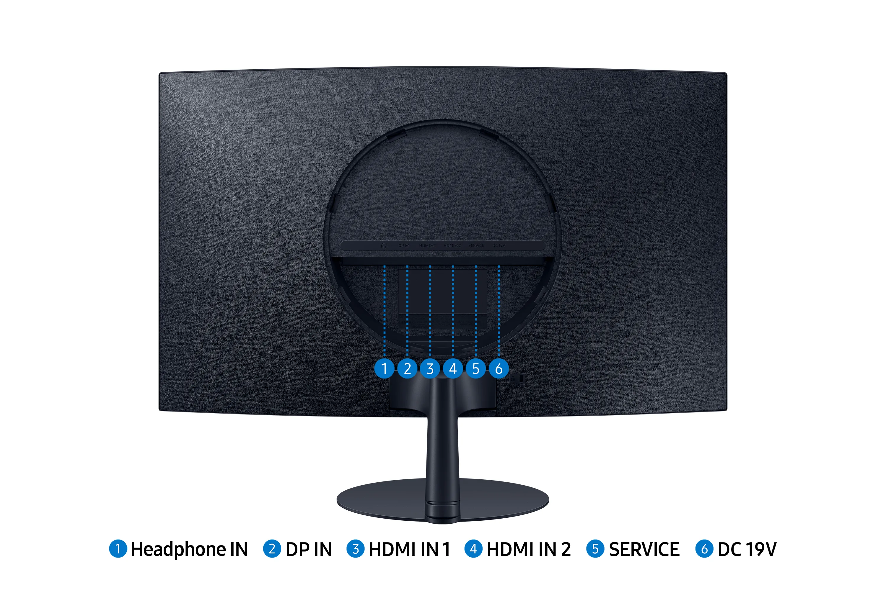 Samsung 27" Essential Monitor S27C390EAU Full HD, VA - curved monitor
