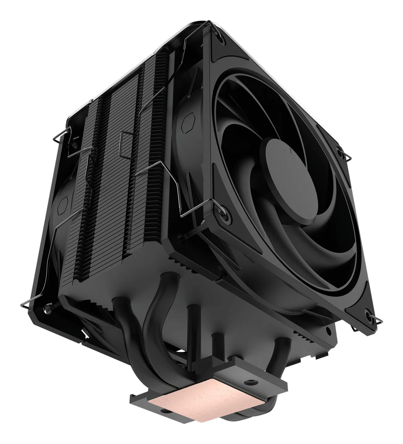 Cooler Master V4 Alpha 3DHP, 2x120 mm -prosessorij&auml;&auml;hdytin, musta