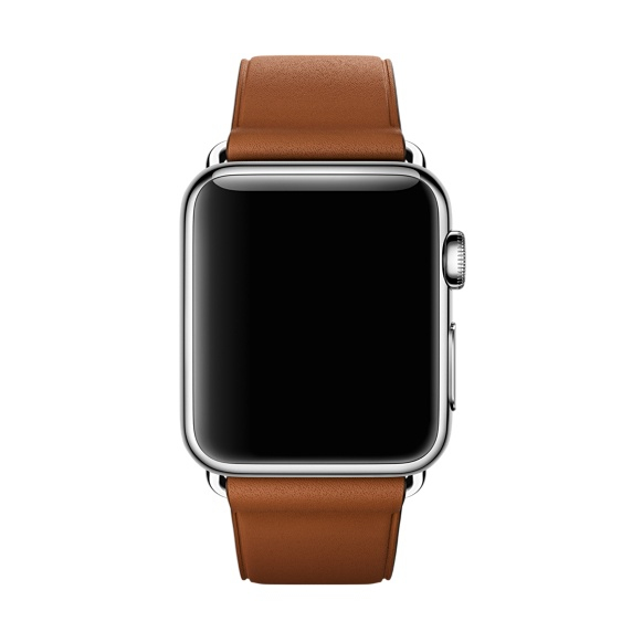 Apple 38mm Saddle Brown Classic Buckle