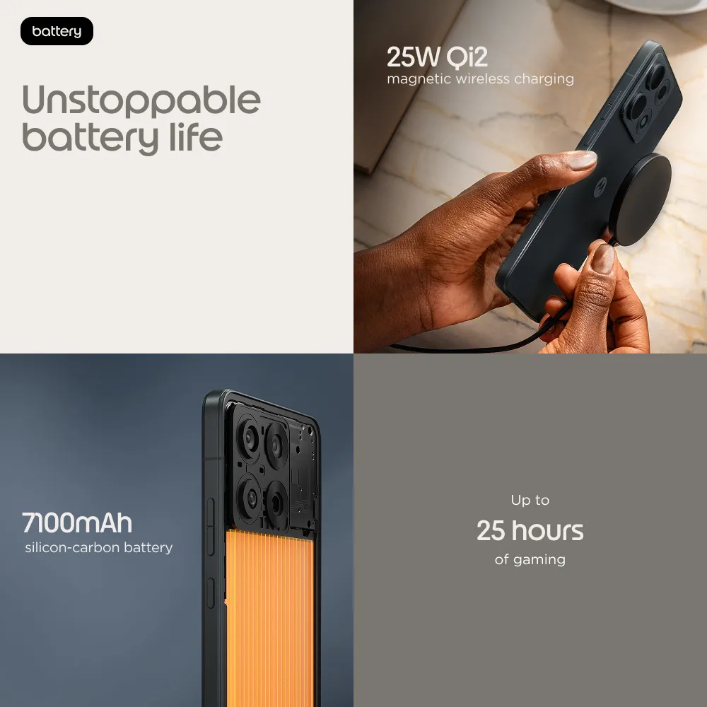 Motorola Edge 70 Max 8/256GB, PANTONE Dark Shadow