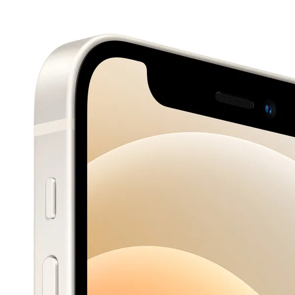 Kunnostettu iPhone 12 mini 128 Gt -puhelin, Valkoinen (Tyydyttävä kunto)