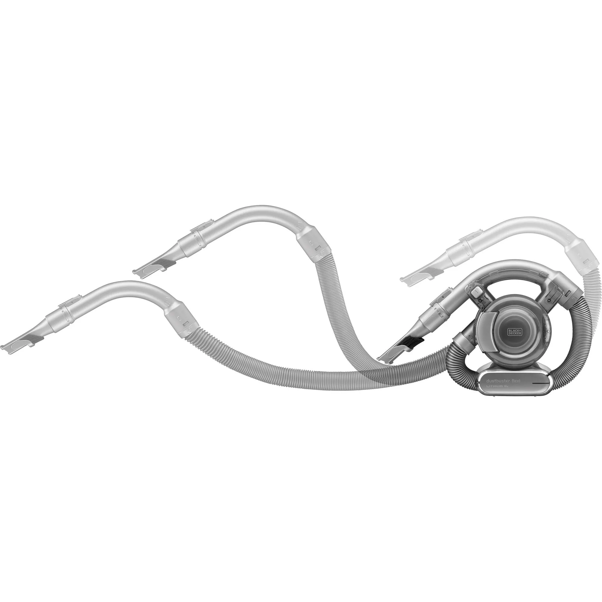 BLACK+DECKER PD1820L-QW 18V -k&auml;sik&auml;ytt&ouml;inen imuri, kromi