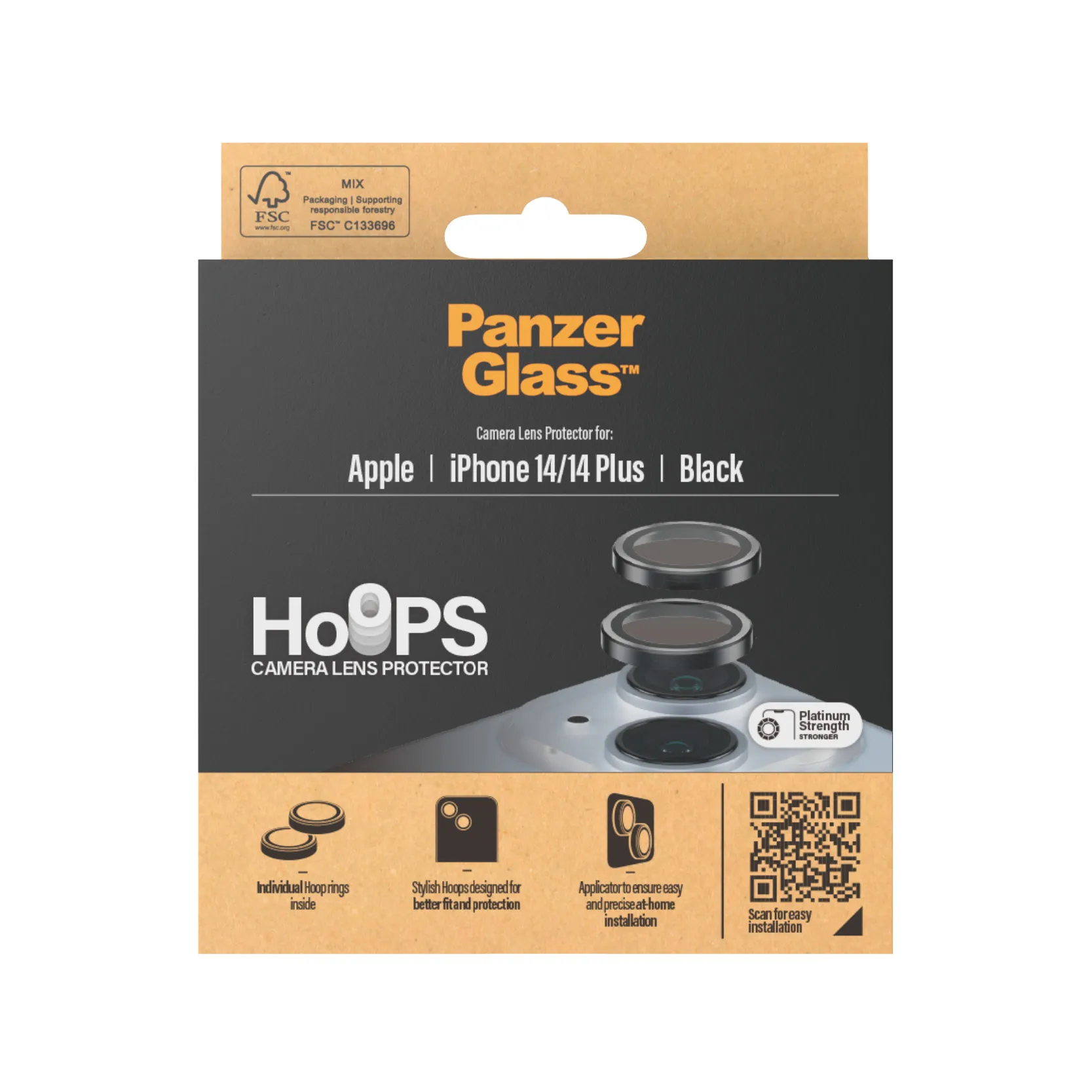 PanzerGlass Hoops, iPhone 14 / 14 Plus - Camera Lens Protector
