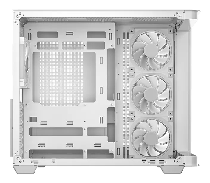 DeepCool CG530U 4F Midi-Tower Case with window, White