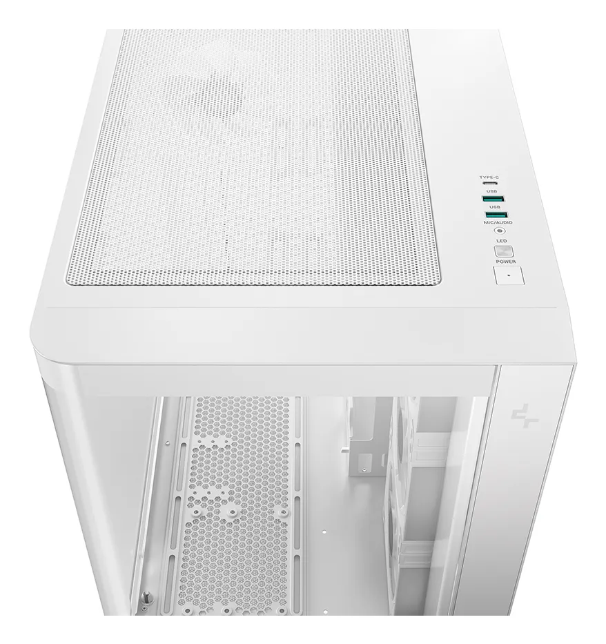 DeepCool CG530U 4F Midi-Tower Case with window, White