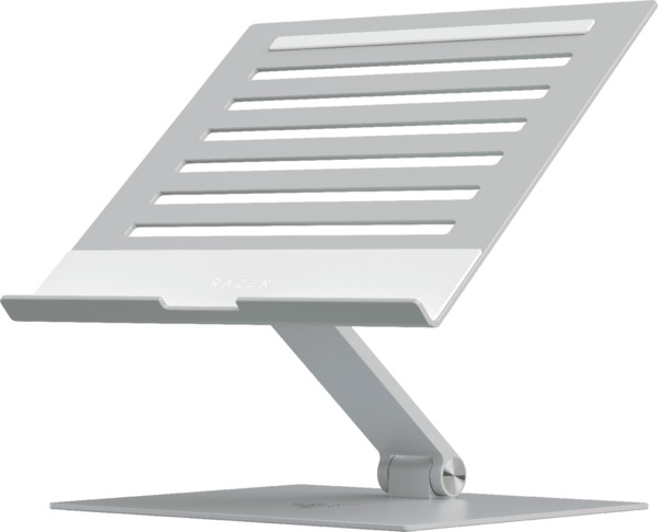 Razer S&auml;&auml;dett&auml;v&auml; kannettavan teline, Valkoinen