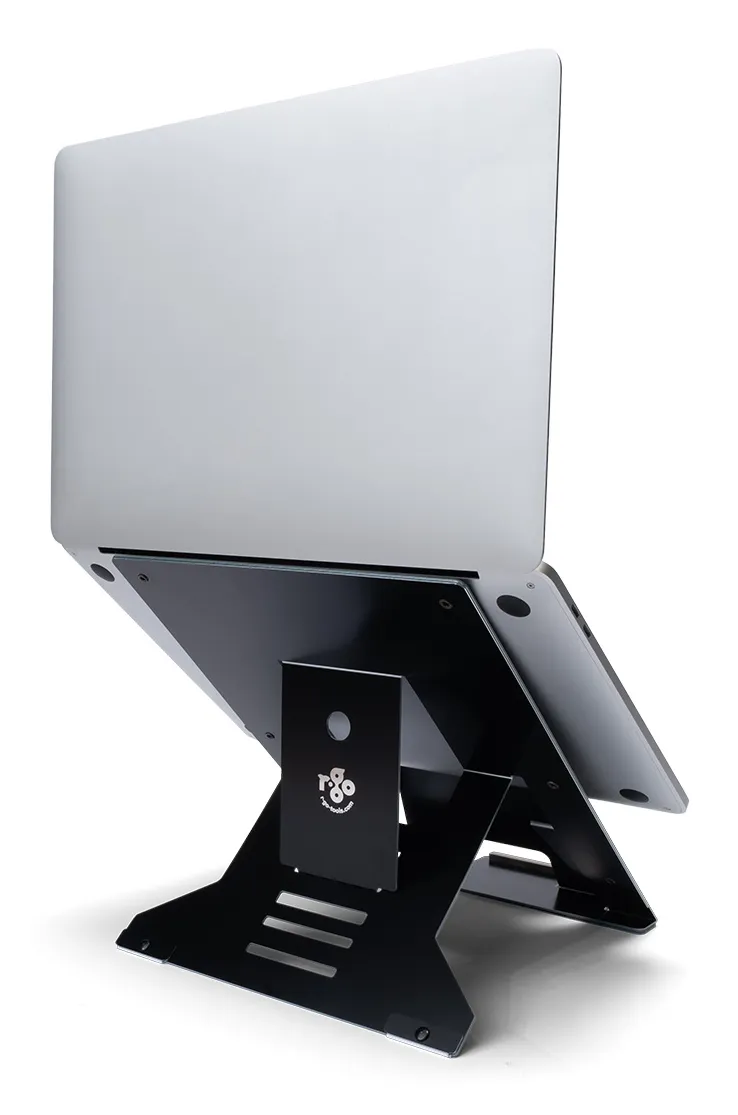 R-Go Riser Document Laptop stand Black