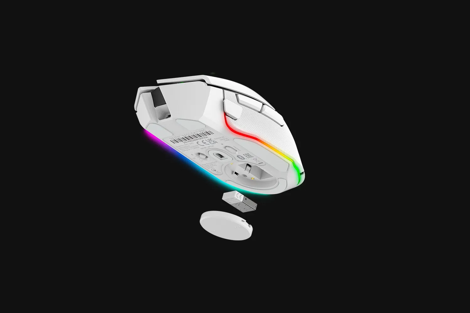 Razer Basilisk V3 Pro - wireless gaming mouse, white