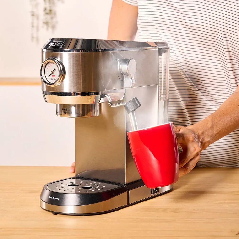 Solac Espresso Taste Slim Pro - espresso machine, silver