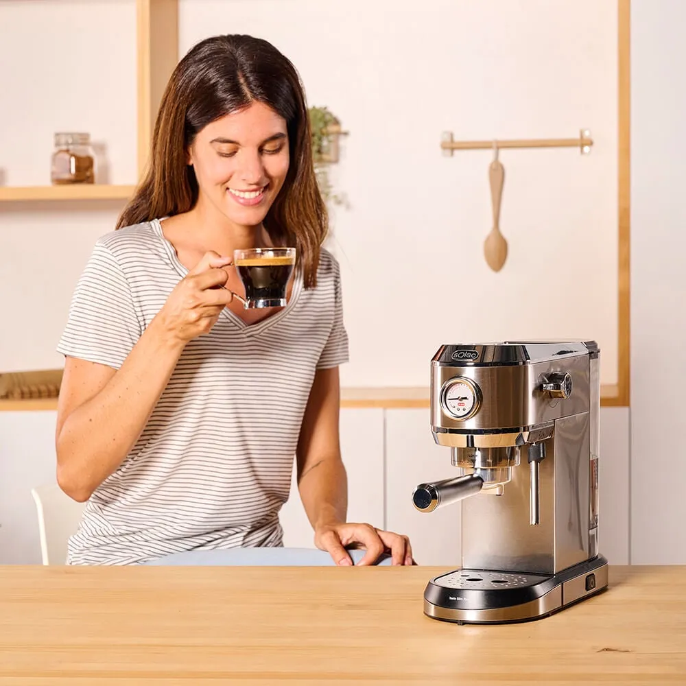 Solac Espresso Taste Slim Pro - espresso machine, silver