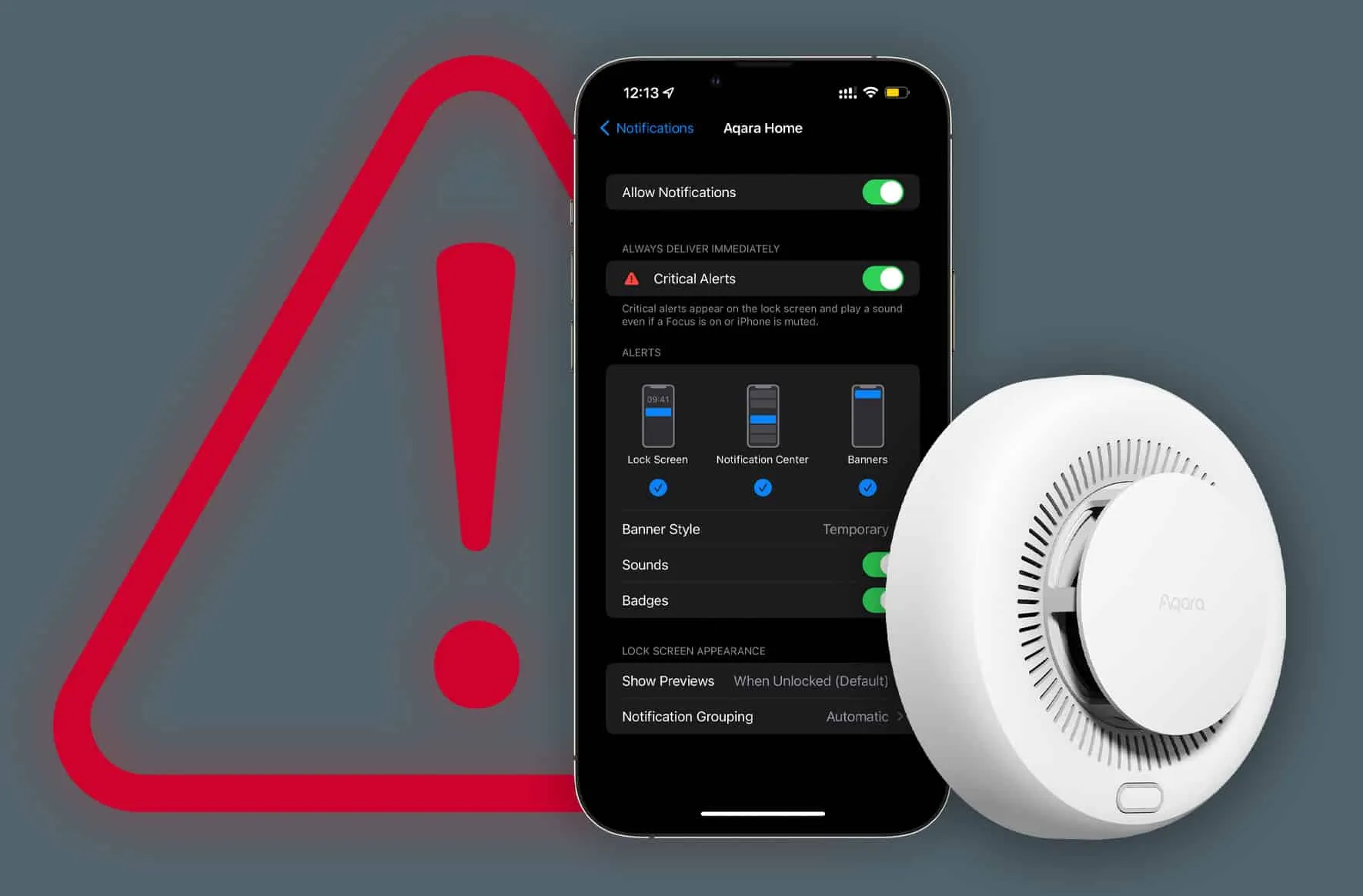 Aqara - smart smoke detector