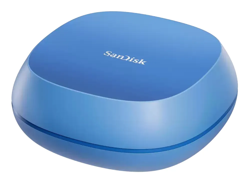 SanDisk Creator Desk Drive 4TB USB-C - External SSD, Blue
