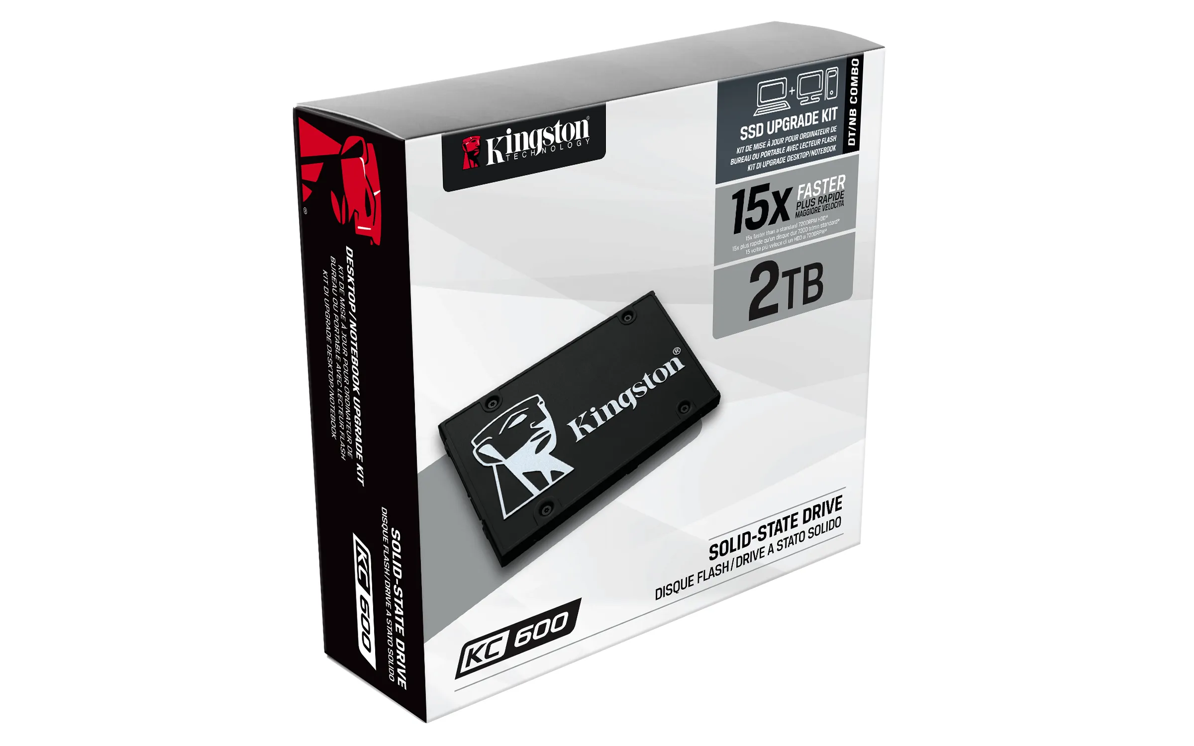 Kingston KC600 2.05 TB, SATA III, 2.5" - SSD