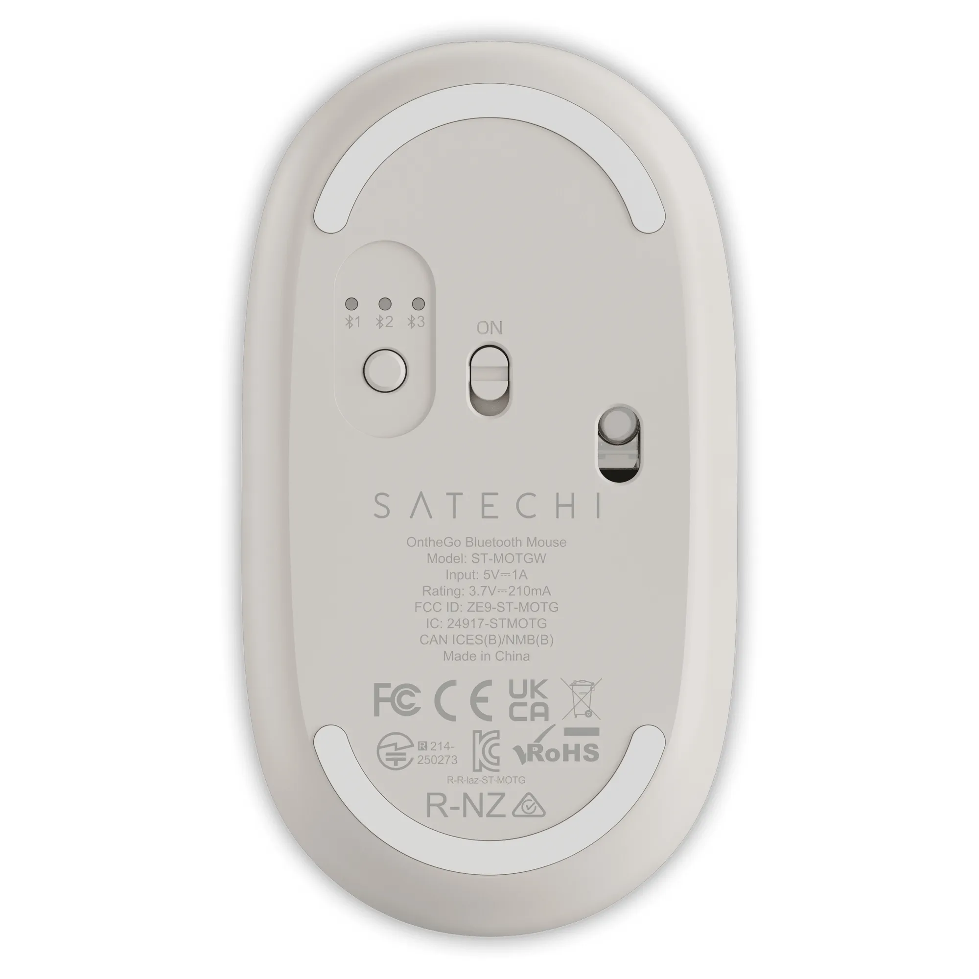Satechi OntheGo Wireless Mouse, Sand