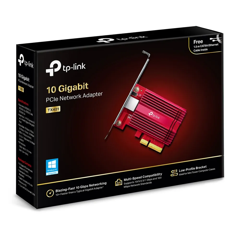 TP-Link 10 Gigabit PCI Express Network Adapter /TX401