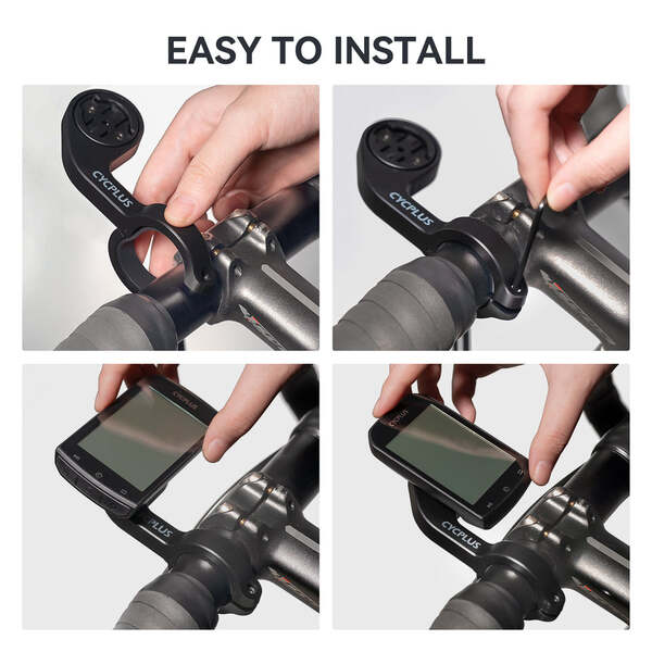 CYCPLUS Z1 Out-front Bike Computer Mount Black