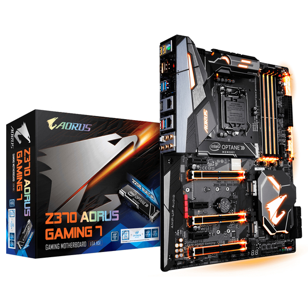 Gigabyte Z370 AORUS GAMING 7-OP, ATX moderkort