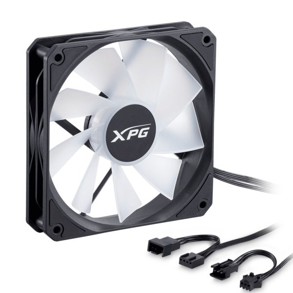 XPG VENTO R 120 ARGB PWM Computerkabinet Ventilator 12 cm Black 1 stk