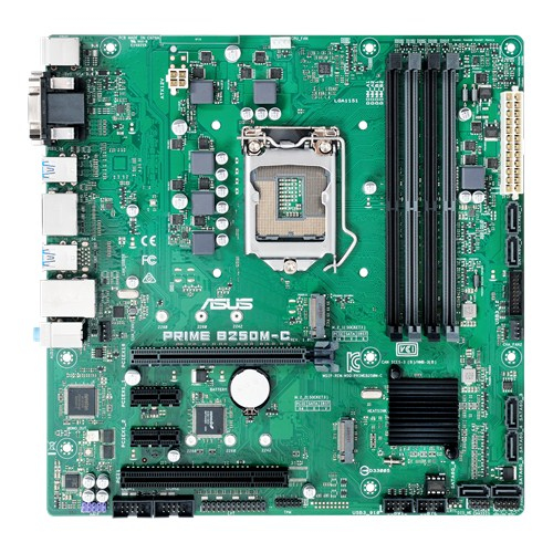 Asus PRIME B250M-C, mATX motherboard