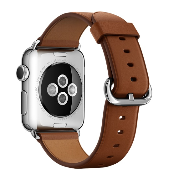 Apple 38mm Saddle Brown Classic Buckle