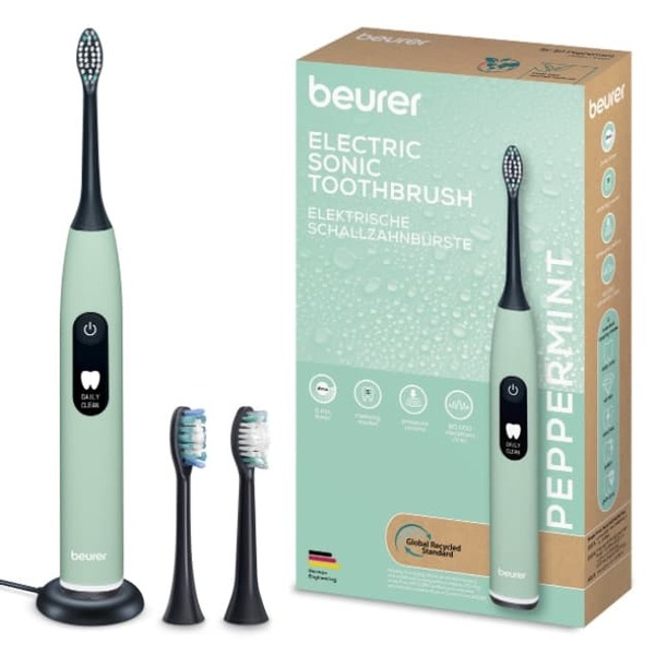 BEURER SC50 Electric Toothbrush, Mint/Green
