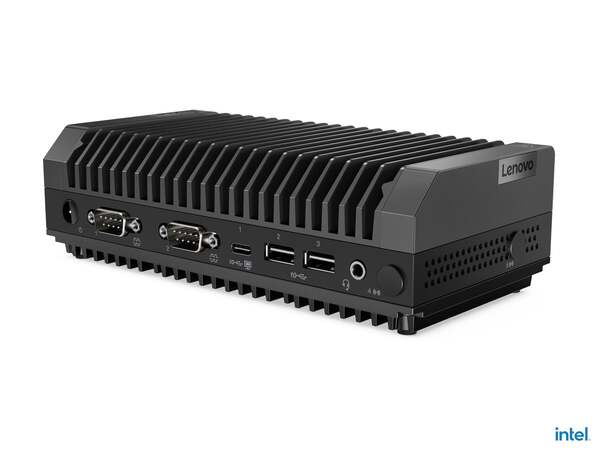 Lenovo ThinkEdge SE30 i3-1115GRE, 8 Gt, 256 Gt, Win 11 IoT -minitietokone, musta