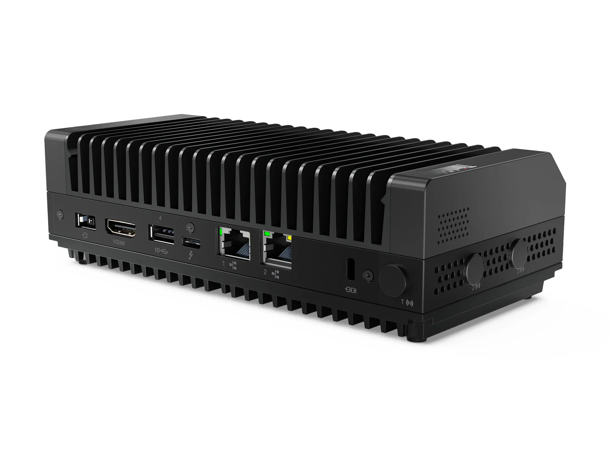 Lenovo ThinkEdge SE30 i3-1115GRE, 8GB, 256GB, Win 11 IoT Mini PC, Black