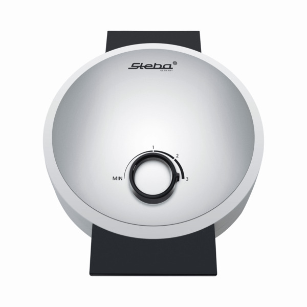 Steba WE 16 V&aring;ffelj&auml;rn, 1000 W, Silver / Vit