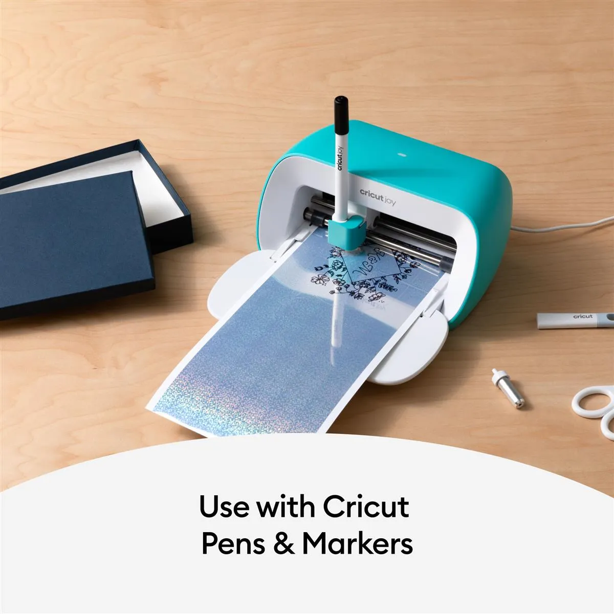 Cricut Smart Vinyl Permanent Writable Joy 14x33cm 4 sheets (Silver Holographic)