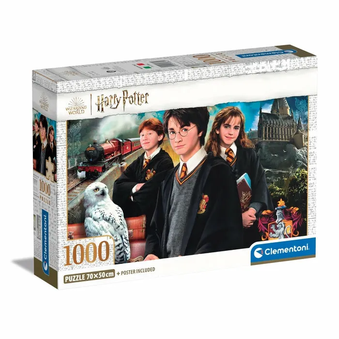 Clementoni High Quality Collection Harry Potter Trio -palapeli, 1000 palaa