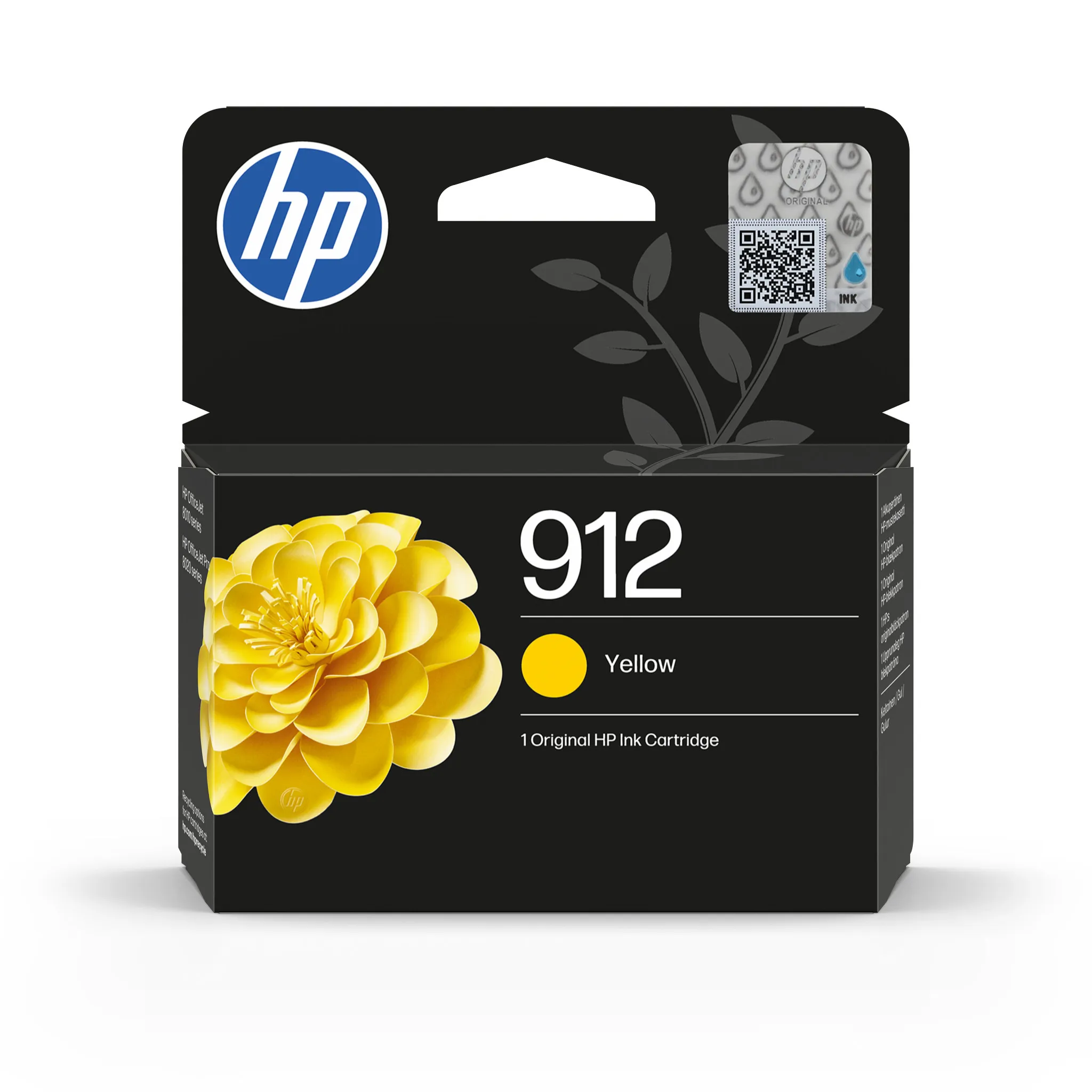 HP 912 ink cartridge, 2.9 ml, Yellow