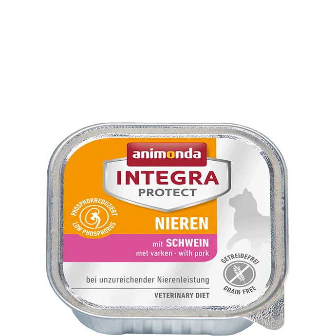 Animonda Integra Protect Renal Pork, Kissan märkäruoka, Mature, 100 g