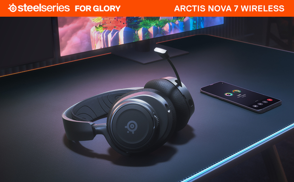 SteelSeries Arctis Nova 7 -langattomat pelikuulokkeet