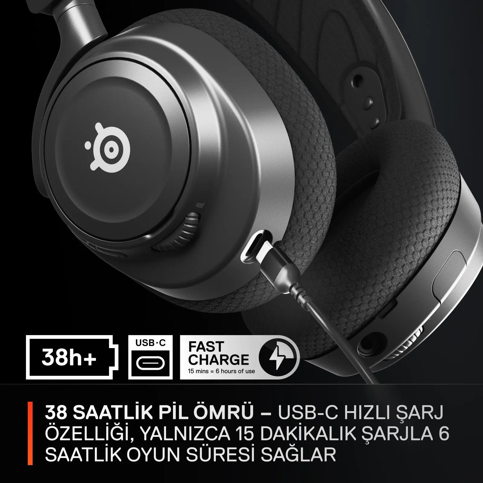 SteelSeries Arctis Nova 7 -langattomat pelikuulokkeet