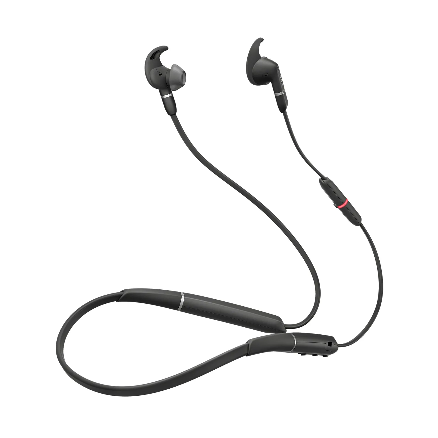 Jabra Evolve 65E Link 370, MS -langattomat nappikuulokkeet, musta