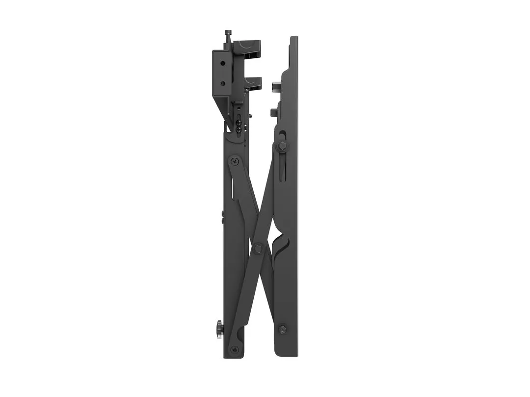Multibrackets M Public Video Wall Mount Push - Wall mount tuotteelle LCD nestekiden&auml;ytt&ouml; / plasma TV - black &amp; slate -n&auml;yt&ouml;n koko: 37"-70"